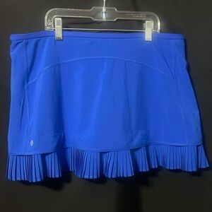 Lululemon Size 10 Skort Blue